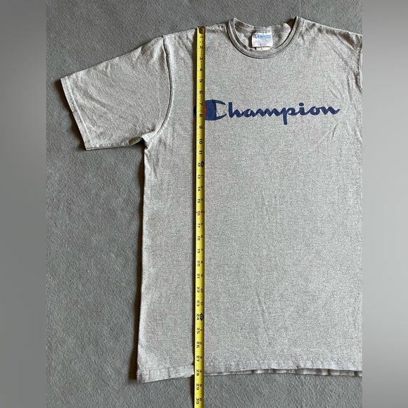 Champion Classic Men’s T-Shirt Gray Size Large Heavyweight - Picture 4 of 6